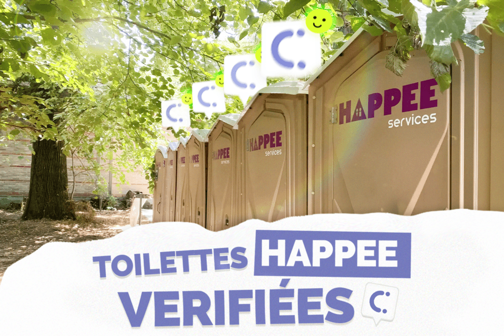 Happee x ICI: Public toilets checked during the olympic games